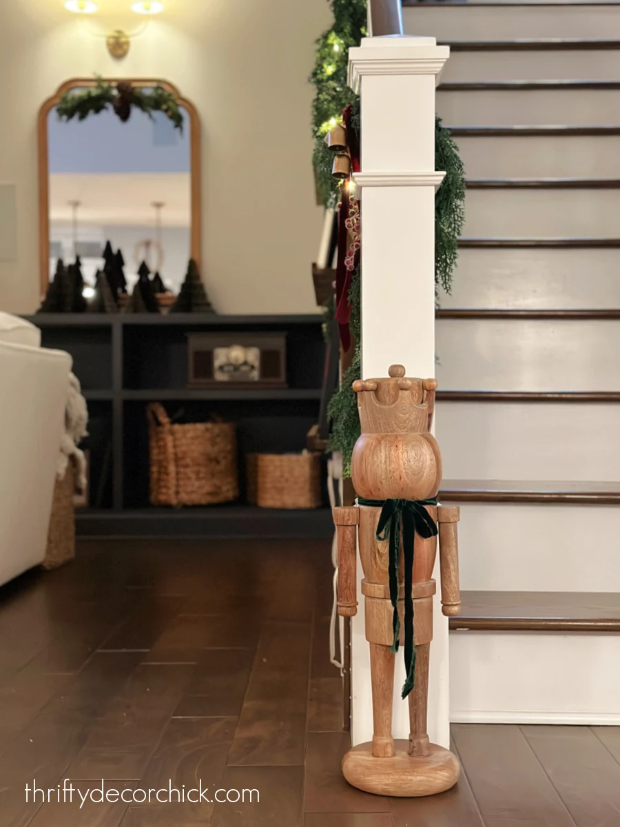 extra large wood nutcracker